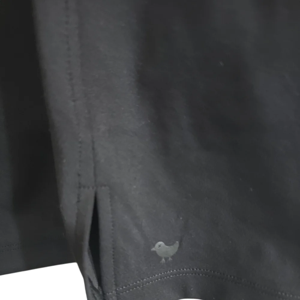 Bad Birdie Hybrid Long Sleeve Black Mini Dress Small Sporty Golf - Picture 5 of 9